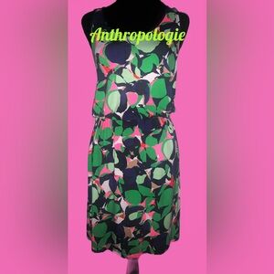 Anthropologie- Colorful Summer Causal Sundress-NWOT